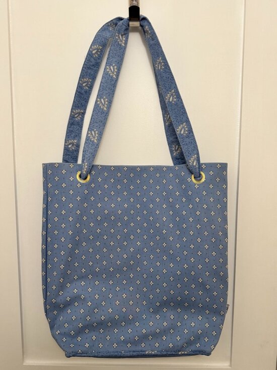 Pierre Deux Handbags - Pierre Deux Blue Tote, Vintage,Discontinued Brand,Rare, Collectible Piece